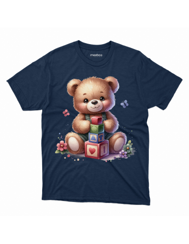 KOSZULKA DZIECIĘCA Miś układający...