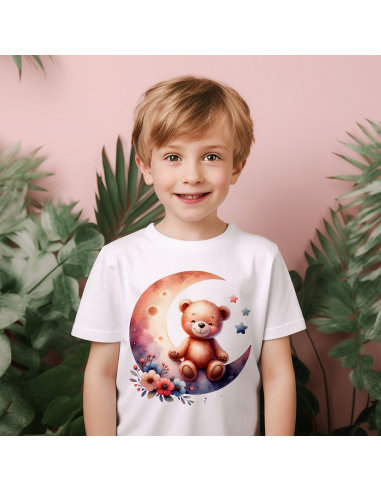 KOSZULKA DZIECIĘCA Miś siedzący na...