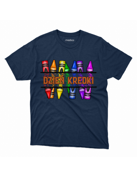 KOSZULKA DZIECIĘCA Dzień kredki - kredki świecowe