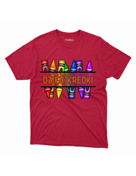 KOSZULKA DZIECIĘCA Dzień kredki - kredki świecowe