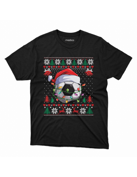 KOSZULKA DZIECIĘCA Piłka w czapce mikołaja