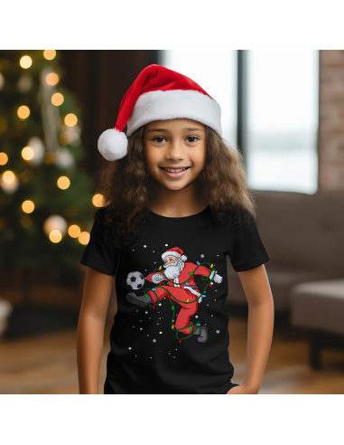 KOSZULKA DZIECIĘCA Mikołaj piłkarz