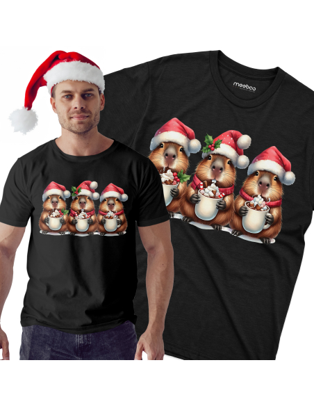 KOSZULKA MĘSKA Kapibara zdrówko