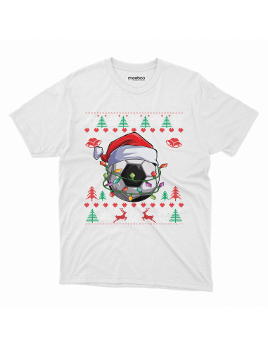 KOSZULKA MĘSKA Piłka w czapce mikołaja