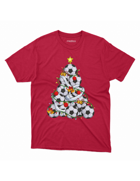KOSZULKA MĘSKA Choinka z piłek