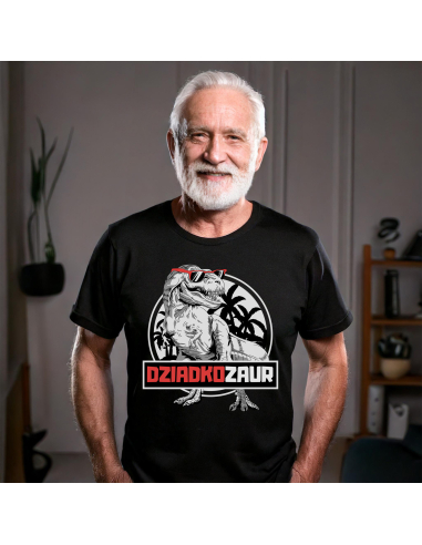 KOSZULKA MĘSKA Dziadkozaur
