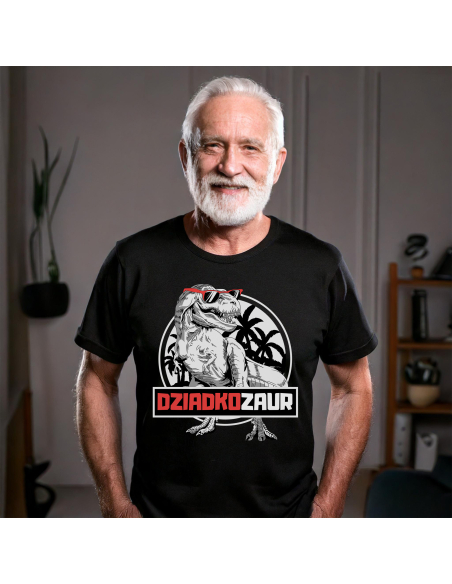 KOSZULKA MĘSKA Dziadkozaur
