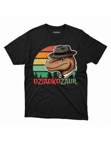 KOSZULKA MĘSKA Dziadkozaur agent
