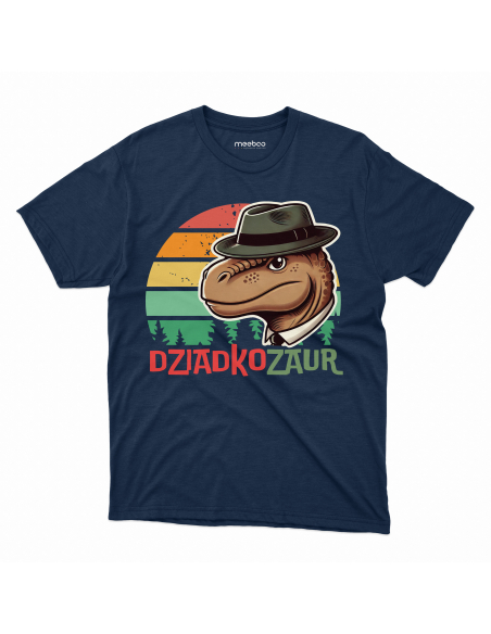 KOSZULKA MĘSKA Dziadkozaur agent