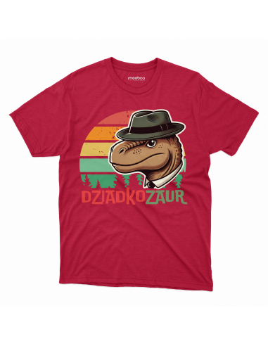 KOSZULKA MĘSKA Dziadkozaur agent