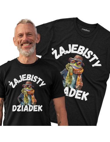 KOSZULKA MĘSKA Żajebisty dziadek