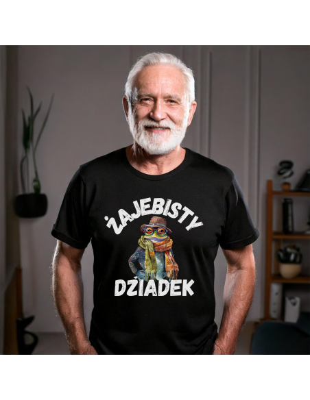 KOSZULKA MĘSKA Żajebisty dziadek