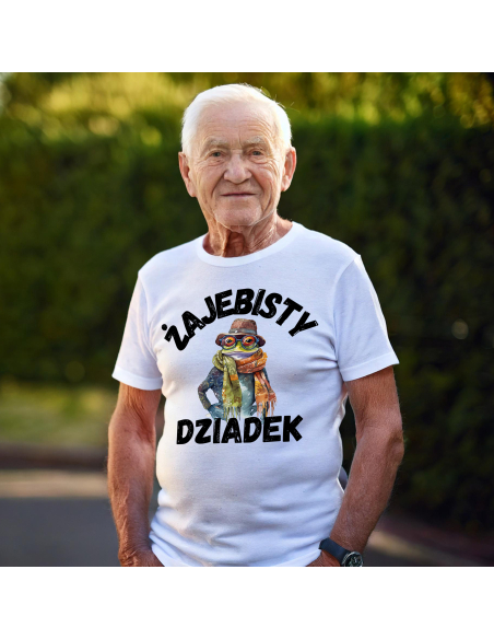 KOSZULKA MĘSKA Żajebisty dziadek