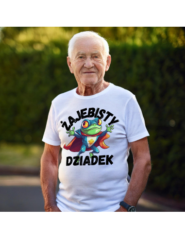 KOSZULKA MĘSKA Żajebisty dziadek...