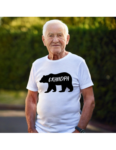 KOSZULKA MĘSKA Grandpa niedźwiedź