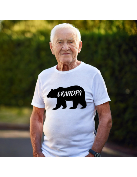 KOSZULKA MĘSKA Grandpa niedźwiedź