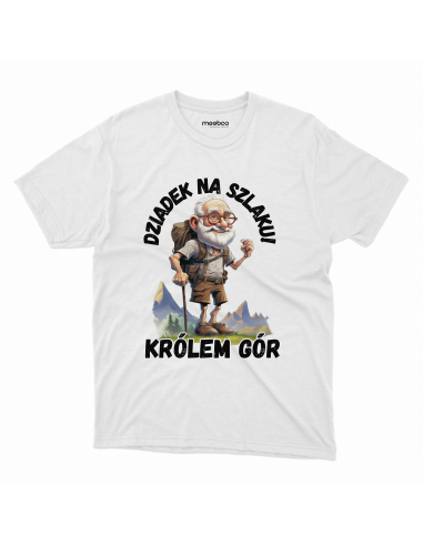 KOSZULKA MĘSKA Dziadek na szlaku