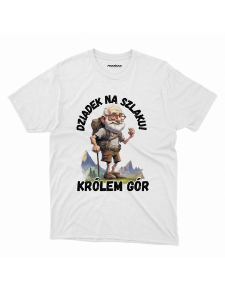 KOSZULKA MĘSKA Dziadek na szlaku