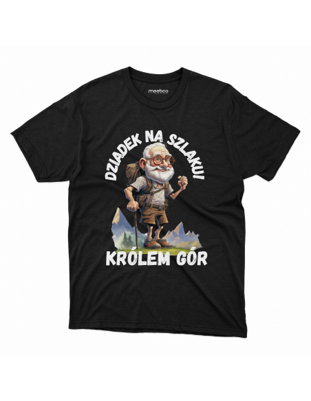 KOSZULKA MĘSKA Dziadek na szlaku