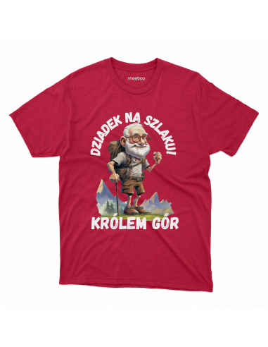 KOSZULKA MĘSKA Dziadek na szlaku