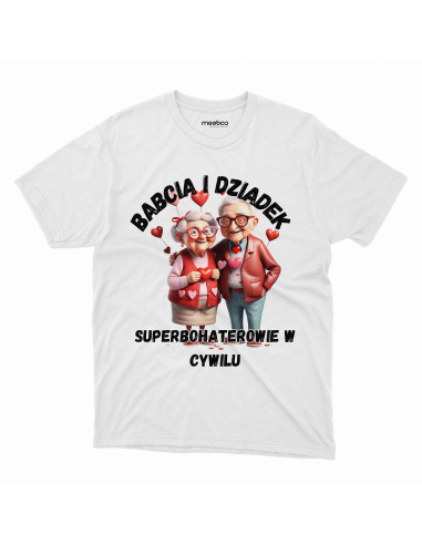 KOSZULKA MĘSKA Superbohaterowie w cywilu