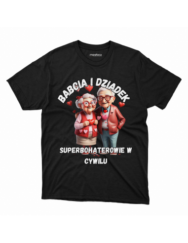 KOSZULKA MĘSKA Superbohaterowie w cywilu