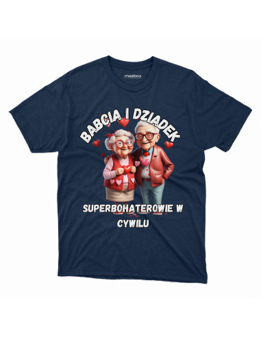 KOSZULKA MĘSKA Superbohaterowie w cywilu