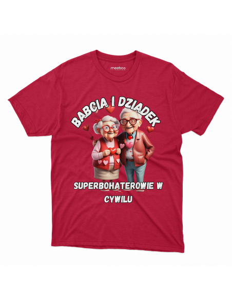 KOSZULKA MĘSKA Superbohaterowie w cywilu