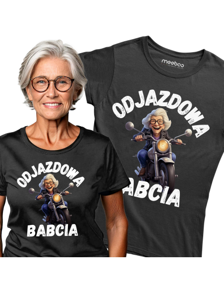 KOSZULKA DAMSKA Odjazdowa babcia