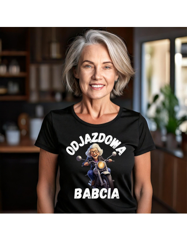 KOSZULKA DAMSKA Odjazdowa babcia