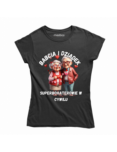 KOSZULKA DAMSKA Superbohaterowie w cywilu