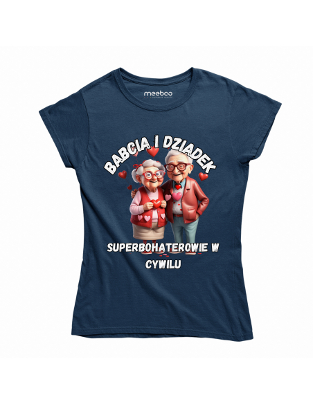 KOSZULKA DAMSKA Superbohaterowie w cywilu