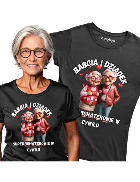 KOSZULKA DAMSKA Superbohaterowie w cywilu