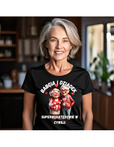 KOSZULKA DAMSKA Superbohaterowie w...