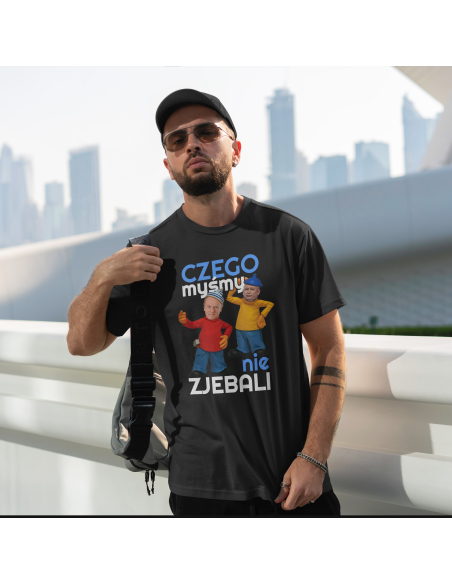 KOSZULKA MĘSKA Czego myśmy nie zjebali - Tusk i Kaczyński
