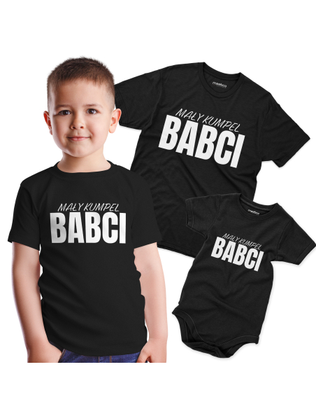 KOSZULKA LUB BODY DZIECIĘCE Mały kumpel babci