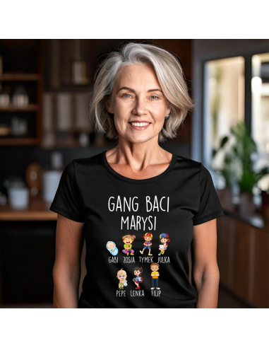 KOSZULKA DAMSKA Gang babci Marysi