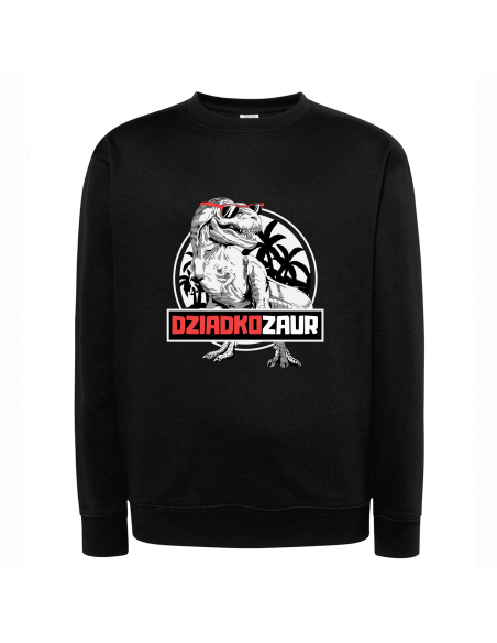 BLUZA BEZ KAPTURA MĘSKA Dziadkozaur