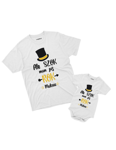 Koszulka/Body Dziecięce "Ale szok mam...