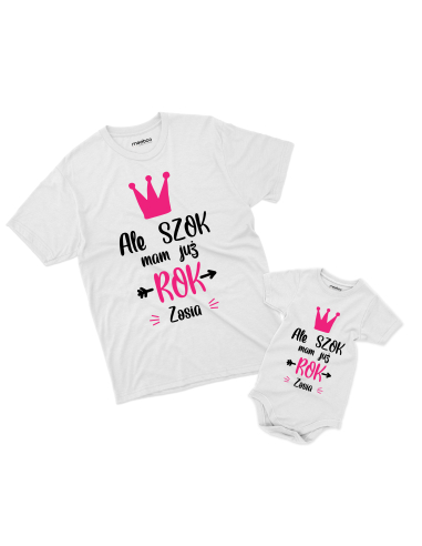 Koszulka/Body Dziecięce "Ale szok mam...