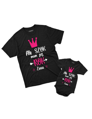 Koszulka/Body Dziecięce "Ale szok mam...
