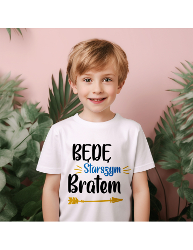 Koszulka Dziecięca "Będę starszym...