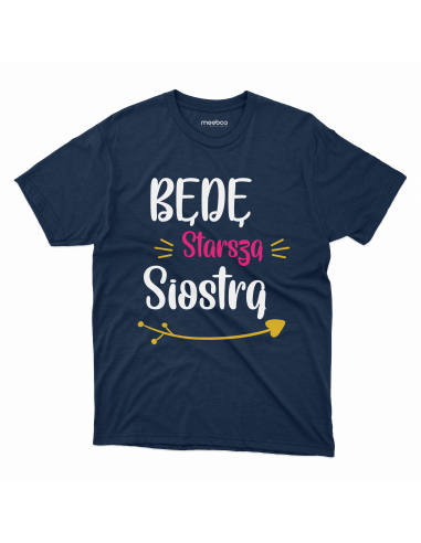 Koszulka Dziecięca "Będę starszą...