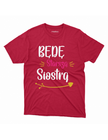 Koszulka Dziecięca "Będę starszą...