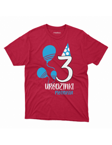 Koszulka Dziecięca "3 urodzinki +...