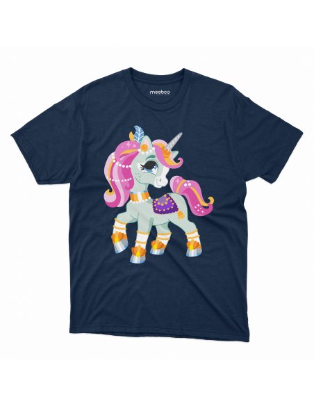 Koszulka Dziecięca "Jednorożec" Czarna | Wysoka jakość