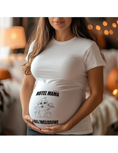 Koszulka ciążowa "Hotel mama, all...