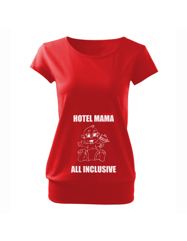 Koszulka ciążowa "Hotel mama, all...