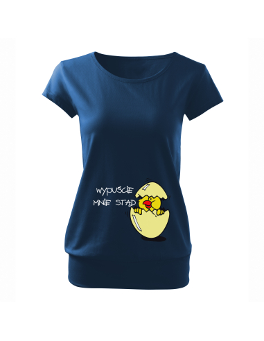 Koszulka ciążowa "Wypuście mnie stąd"...