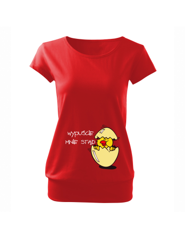 Koszulka ciążowa "Wypuście mnie stąd"...